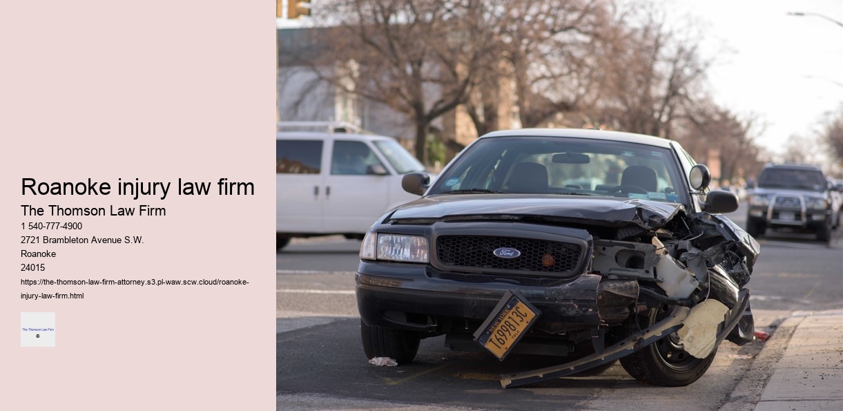 Roanoke injury law firm